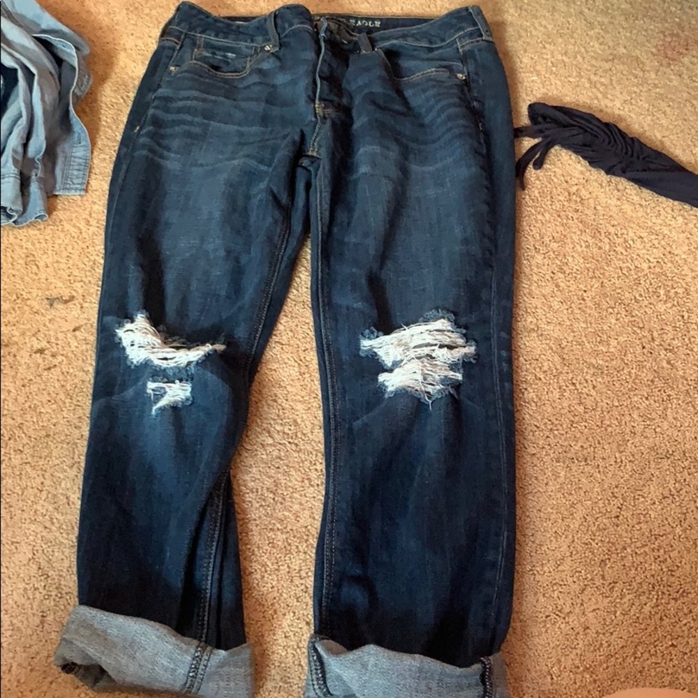 American Eagle boyfriend jeans